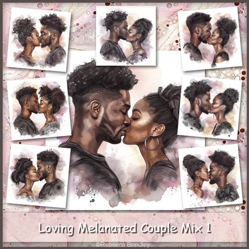 Loving Melanated Couple Mix 1