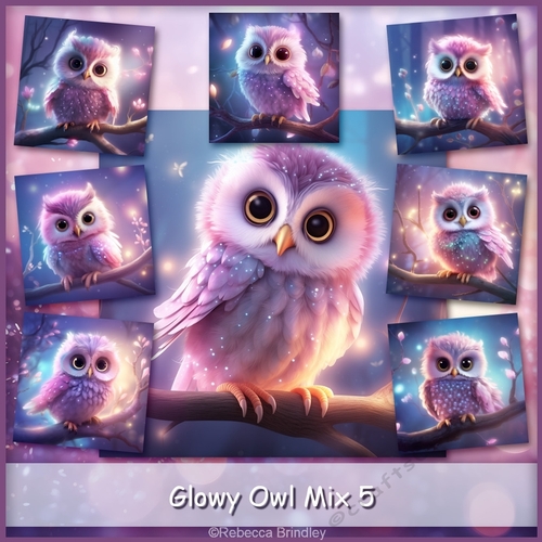 Glowy Owl Mix 5