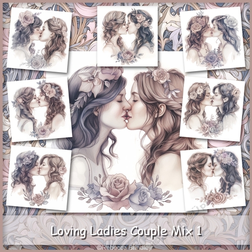 Loving Ladies Couple Mix 1