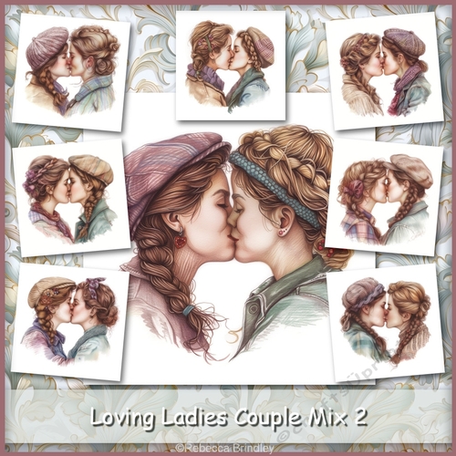 Loving Ladies Couple Mix 2