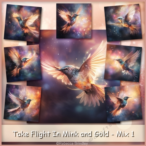 Take Flight In Mink and Gold - Mix 1