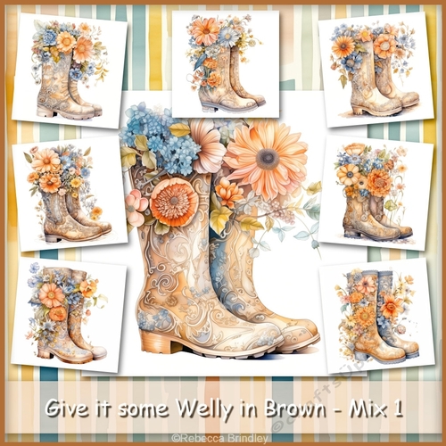 Give it some Welly in Brown - Mix 1