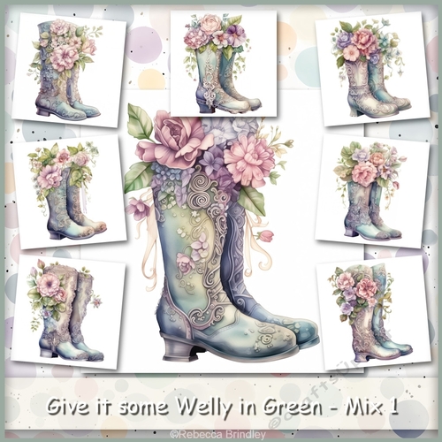 Give it some Welly in Green - Mix 1