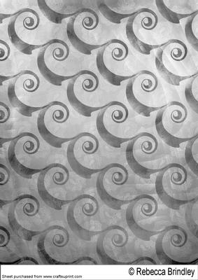 Paisley Swirls Backing Paper 14
