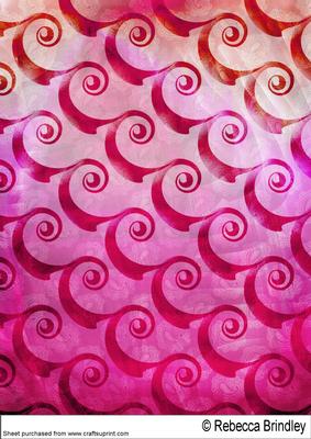 Paisley Swirls Backing Paper 13
