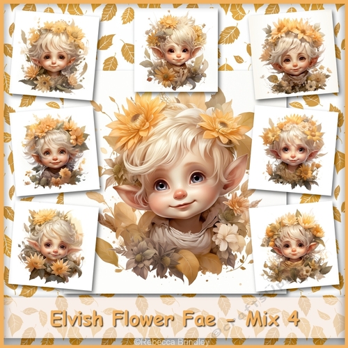 Elvish Flower Fae - Mix 4