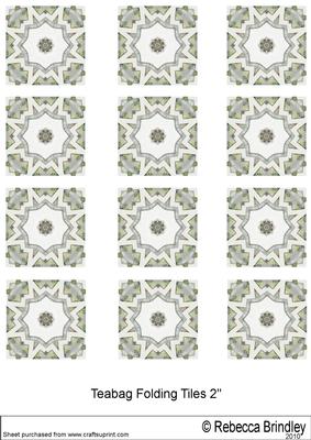 Floral Cross 2 Inch Tiles V1
