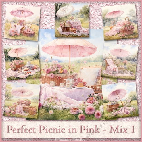 Perfect Picnic in Pink - Mix 1