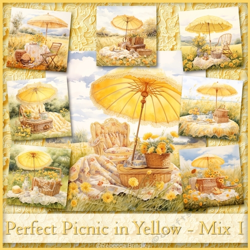 Perfect Picnic in Yellow - Mix 1