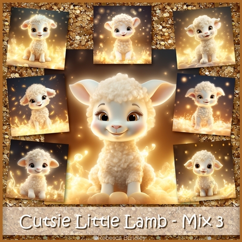 Cutsie Little Lamb - Mix 3