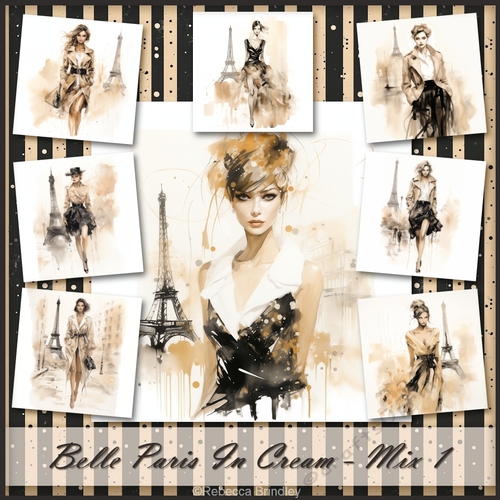 Belle Paris In Cream - Mix 1