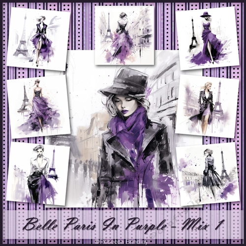 Belle Paris In Purple - Mix 1