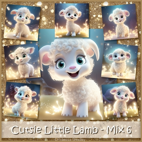 Cutsie Little Lamb - Mix 6