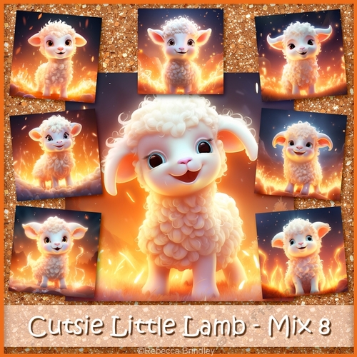 Cutsie Little Lamb - Mix 8