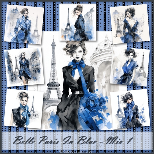 Belle Paris In Blue - Mix 1