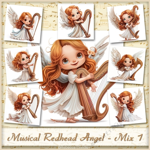 Musical Redhead Angel - Mix 1