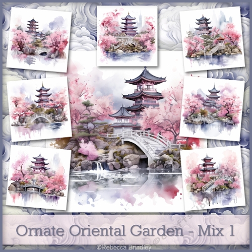 Ornate Oriental Garden - Mix 1