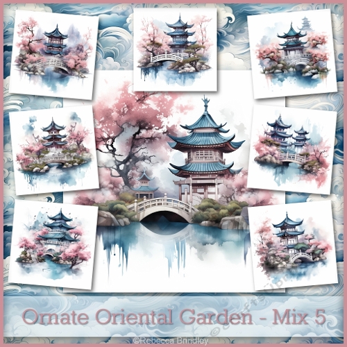 Ornate Oriental Garden - Mix 5