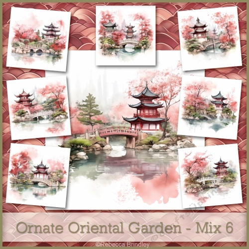 Ornate Oriental Garden - Mix 6
