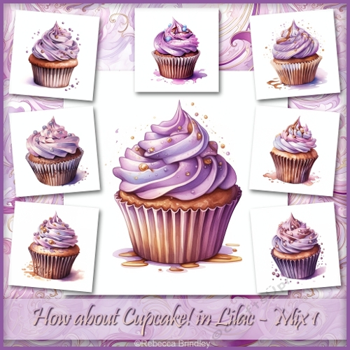 How about Cupcake! in Lilac - Mix 1