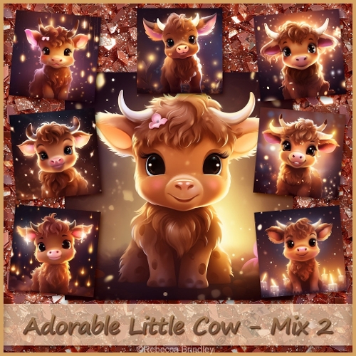 Adorable Little Cow - Mix 2