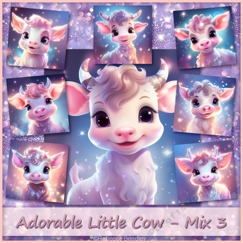 Adorable Little Cow - Mix 3
