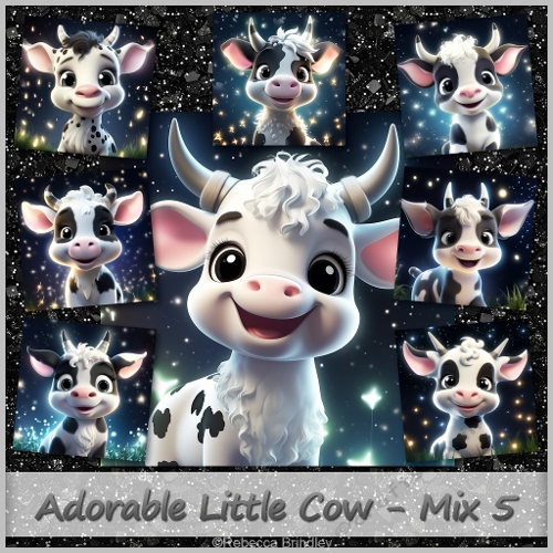 Adorable Little Cow - Mix 5