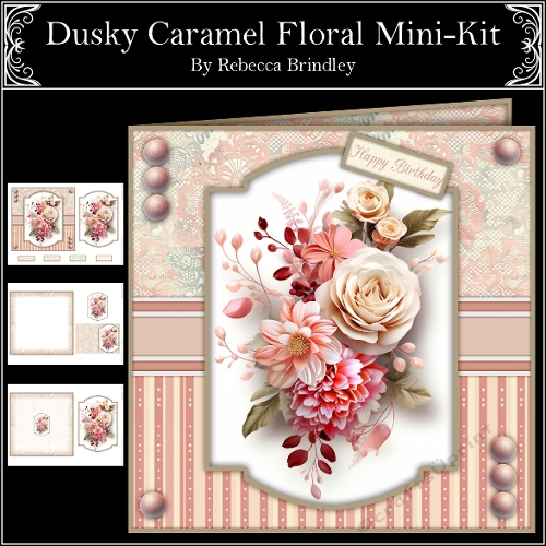Dusky Caramel Floral Mini-Kit