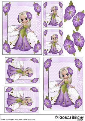 Flower Fae Foxglove Toppers