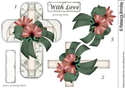 Seasonal Cross Decoupage