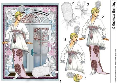 Blossom Belle Decoupage