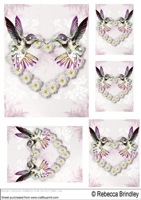 More Love Birds Toppers