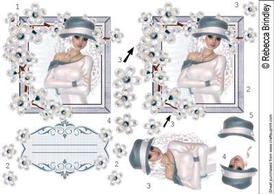 Flush of Spring Decoupage 2 of 2