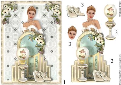 The Light in Your Eyes Decoupage