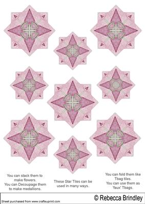 Top Hat Totty Star Tiles