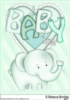 Baby Nellie in Mint A4