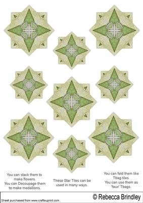Top Hat Totty 3 - Star Tiles