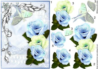 Enchanted Blooms 2 Decoupage