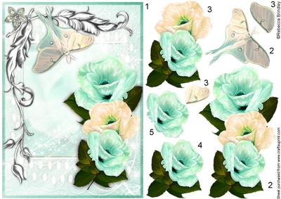 Enchanted Blooms 3 Decoupage
