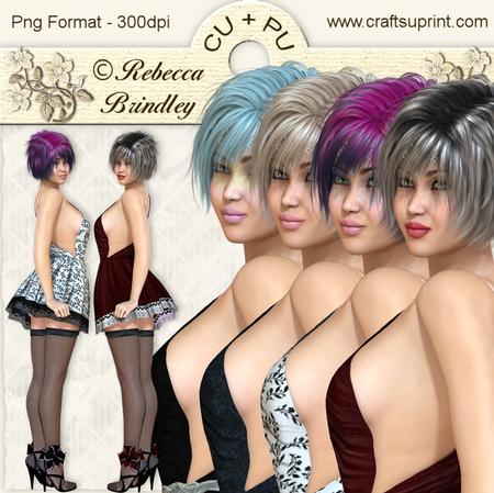 Saucy Maid Lady Designer Resource