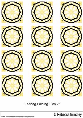 The Fairy Collection - Sunset Teabag Tiles V1