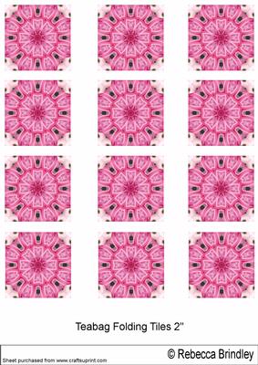 Pretty in Pink 2" Tiles V1