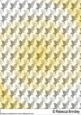 The Fairy Collection - Sunset Backing Sheet 2