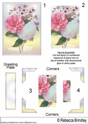 Peony Bouquet Pyramid