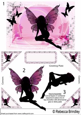 The Fairy Collection - Blush Decoupage