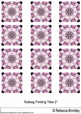 The Fairy Collection - Blush Teabag Tiles V2