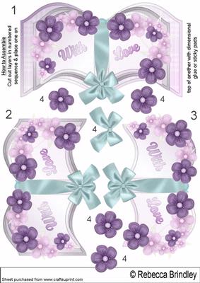 Posy in Pink Book Sheet