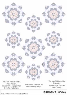 Sweet Love Star Tiles