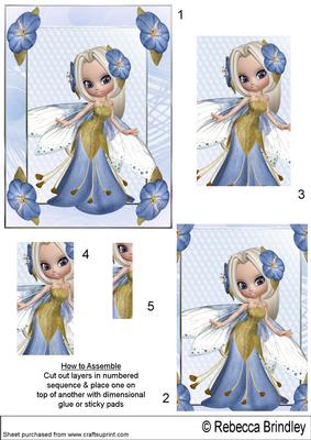 Flower Fae Bluebelle Pyramid