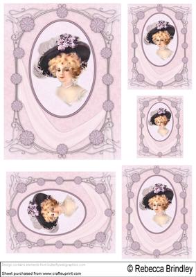 Bygone Beauty Toppers